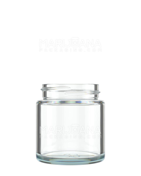 POLLEN GEAR Flush V2 Rounded Base Clear Glass Jars | 48mm - 3oz | Sample - 1