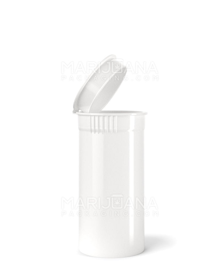 POLLEN GEAR Child Resistant KSC Opaque White Pop Top Bottles | 13dr - 2g | Sample Image