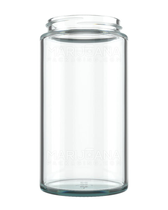 POLLEN GEAR Kolossus Straight Sided Clear Glass Jars | 62mm - 15oz | Sample - 1