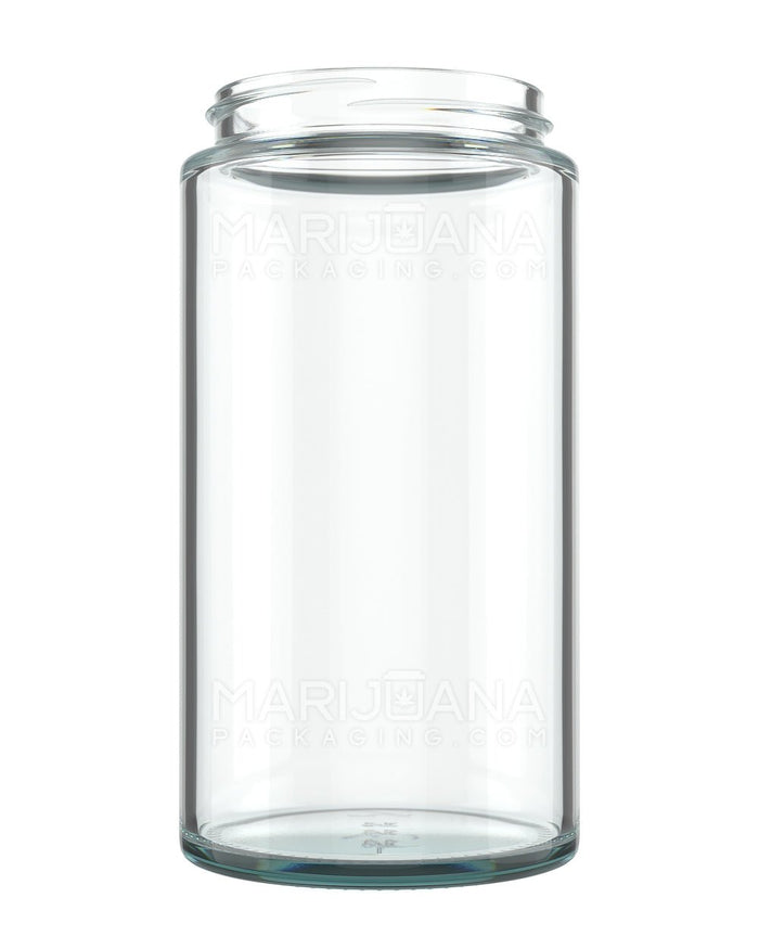 POLLEN GEAR Kolossus Straight Sided Clear Glass Jars | 66mm - 15oz | Sample Image