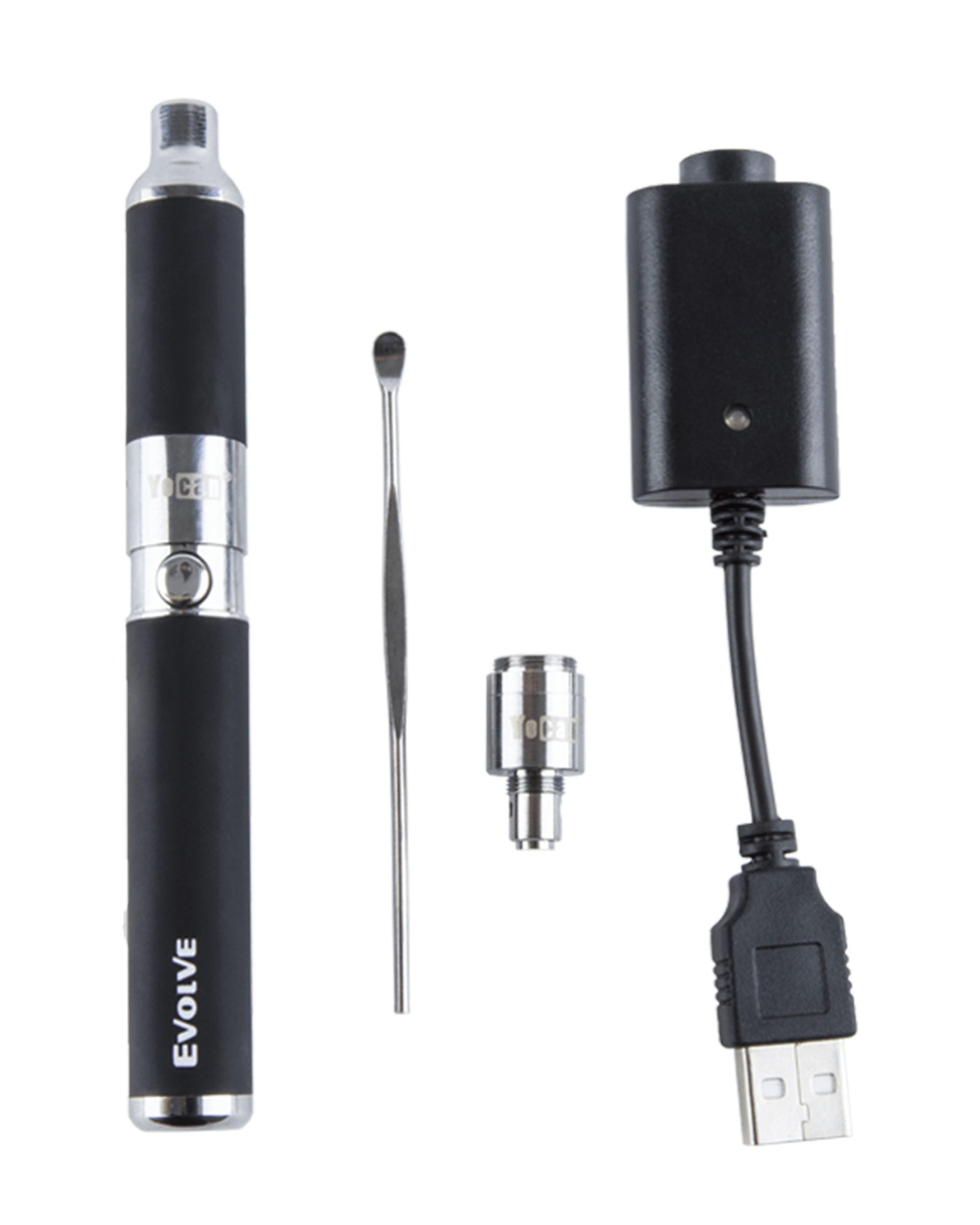 Yocan | Evolve Portable Vaporizer | 4in - 650 mAh - Black - 3