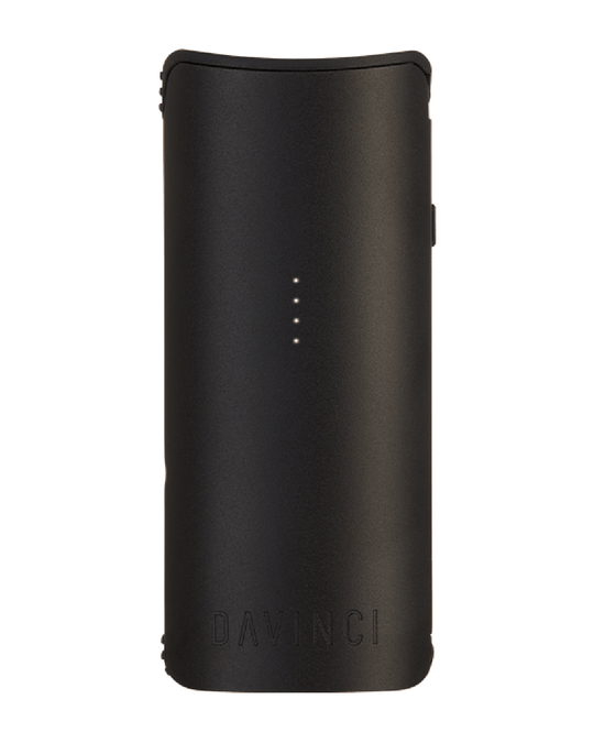 DAVINCI | Black Rechargeable Dry Herb Disposable MIQRO-C Vape Pen | 0.5mL - 18350 mAh - 1