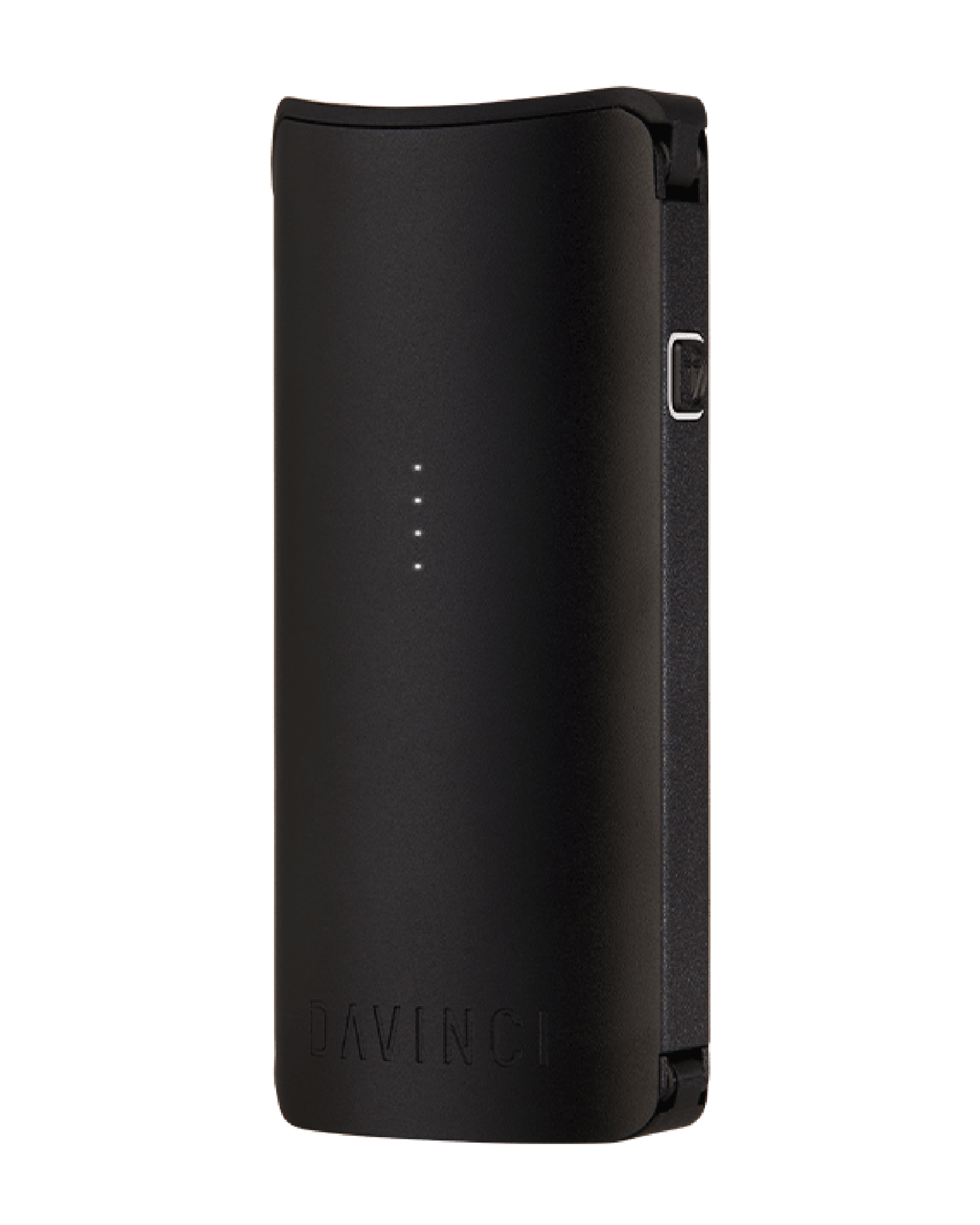 DAVINCI | Black Rechargeable Dry Herb Disposable MIQRO-C Vape Pen | 0.5mL - 18350 mAh - 2