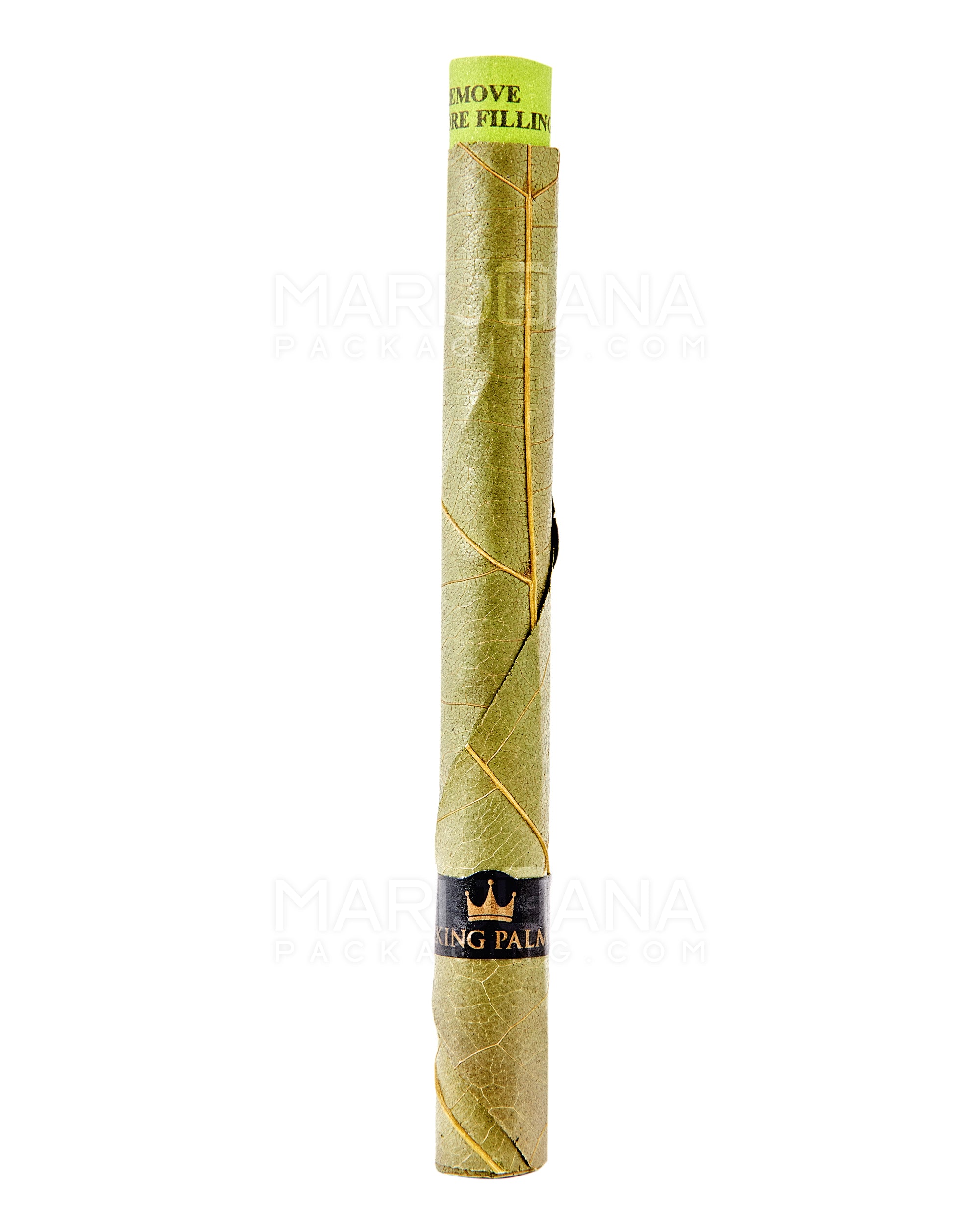 KING PALM | 'Retail Display' 2G King Natural Leaf Blunt Wraps | 105mm - Super Slow Burning - 24 Count - 5