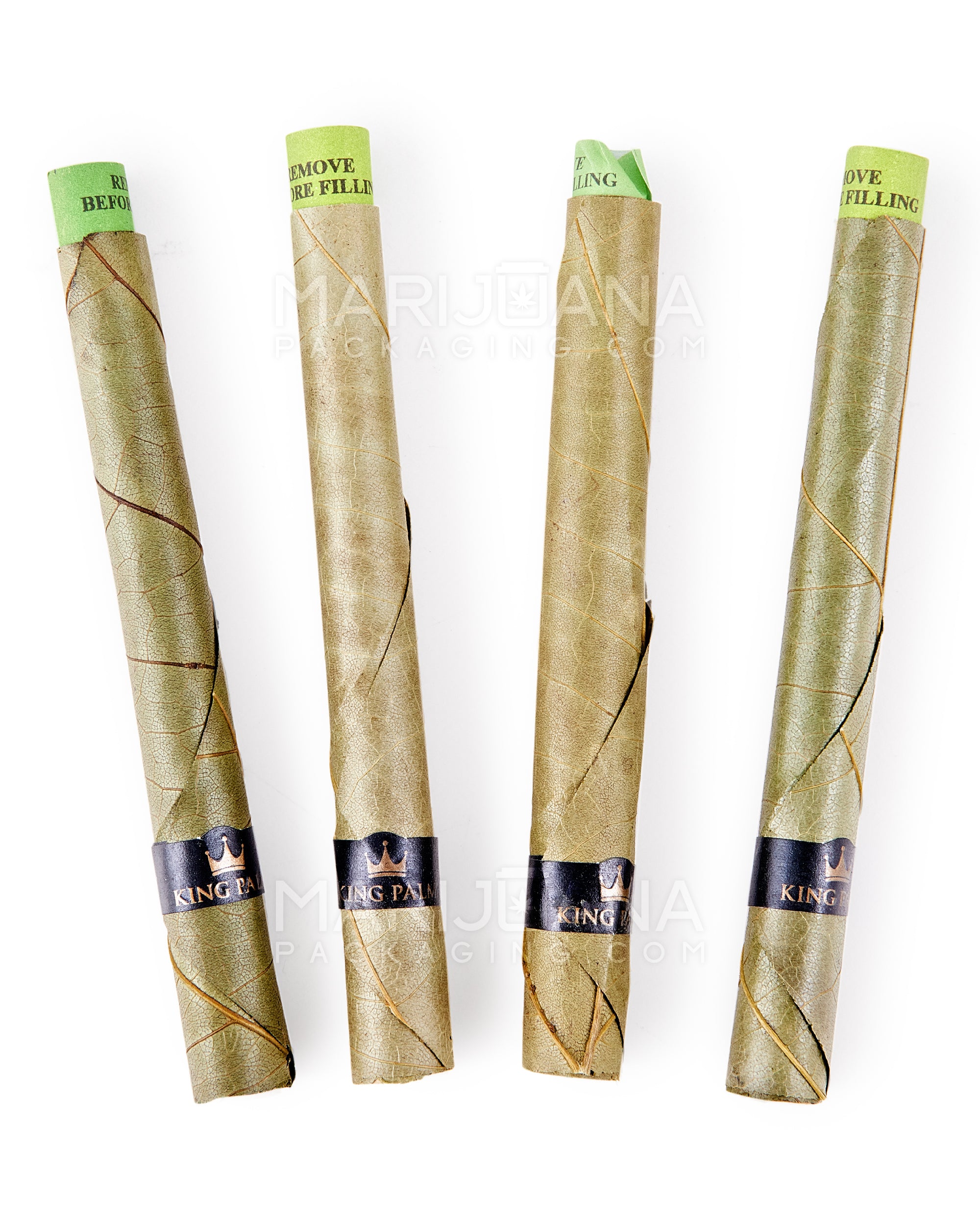 KING PALM | Slim Size Bulk Blunt Wraps | 105mm - Palm Leaf - 180 Count - 4