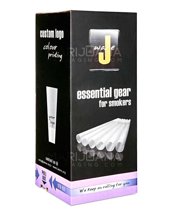 JWARE | Medium Size Pre-Rolled Cones | 98mm - White Paper - 800 Count Image