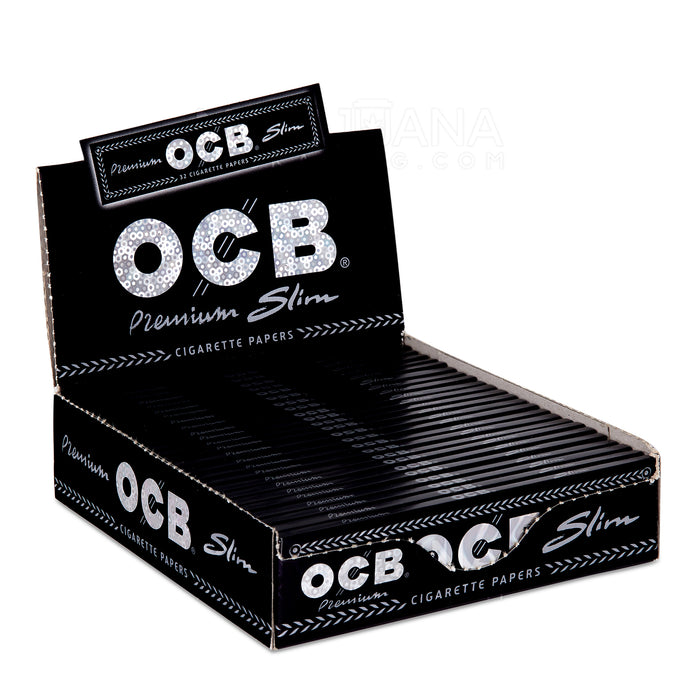 OCB | 'Retail Display' Slim Rolling Papers | 109mm - Premium - 24 Count Image