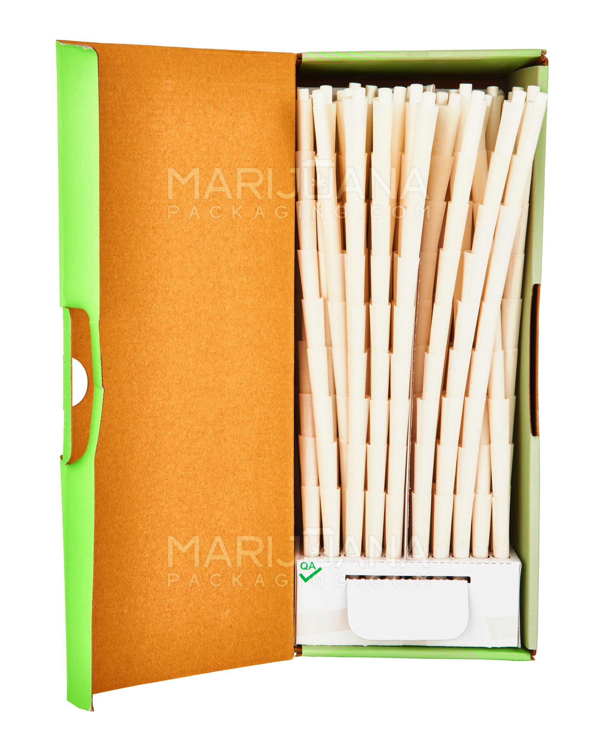 CONES + SUPPLY | 1 1/4 Size Pre-Rolled Organic Hemp Cones | 84mm - Hemp Paper - 900 Count - 2