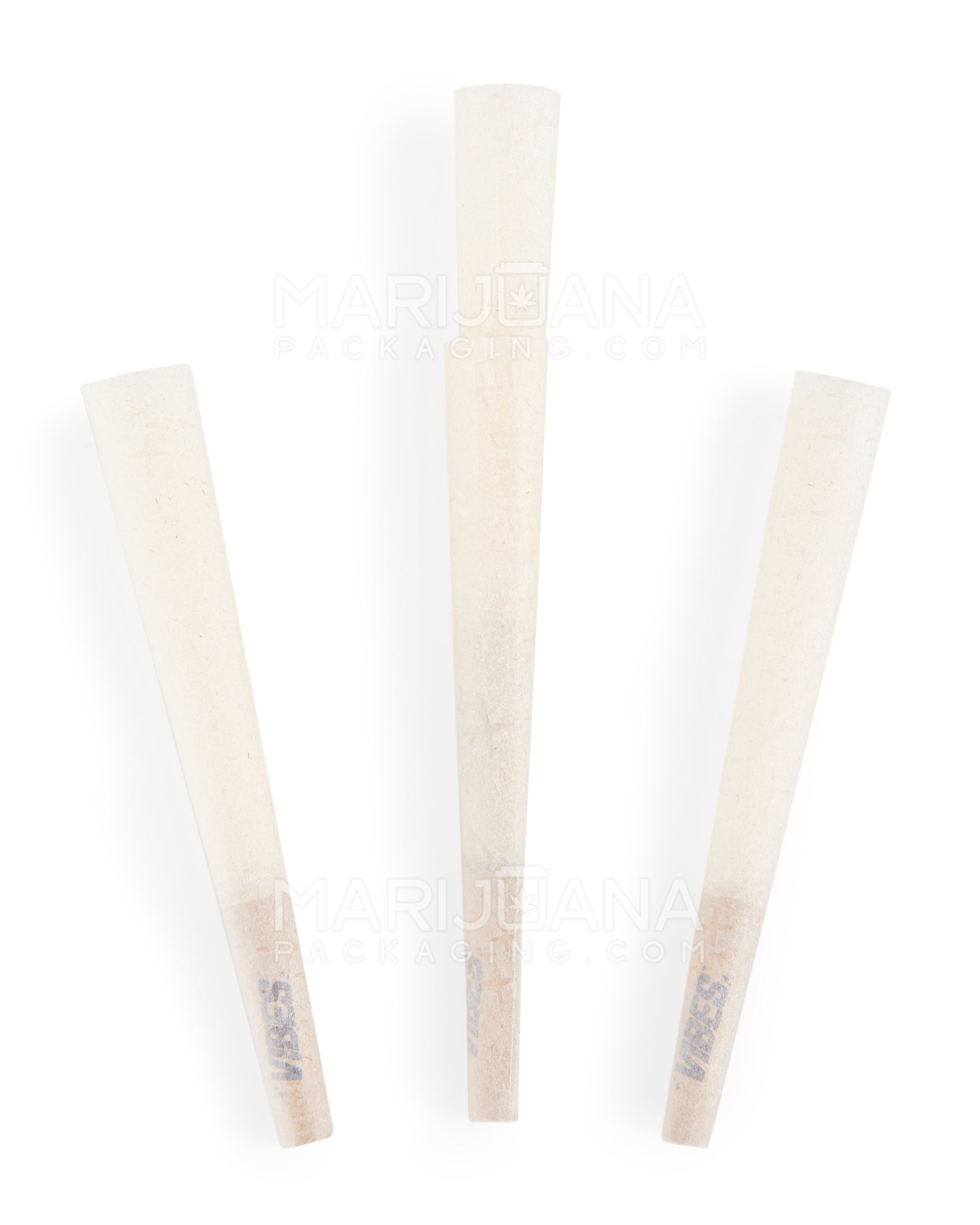 VIBES | 'Retail Display' 1 1/4 Size Organic Hemp Pre-Rolled Cones | 84mm - Hemp Paper - 30 Count - 3