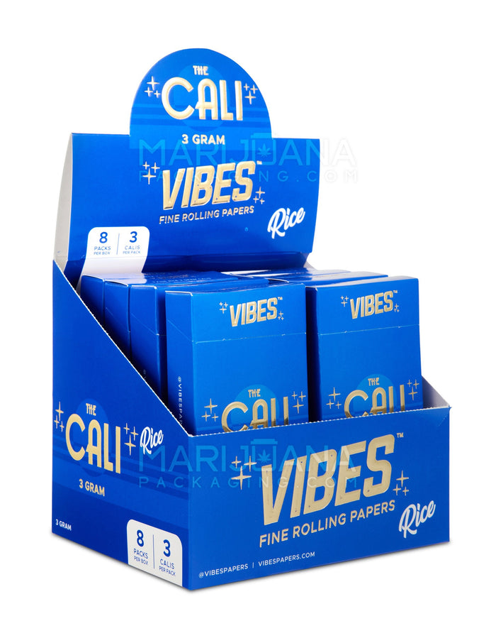 VIBES | 'Retail Display' The Cali 3 Gram Pre-Rolled Cones | 110mm - Rice Paper - 24 Count Image