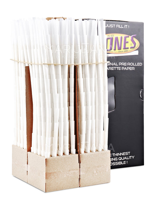 CONES | Dogwalker Size Pre-Rolled Cones | 70mm - Bleached Paper - 1000 Count