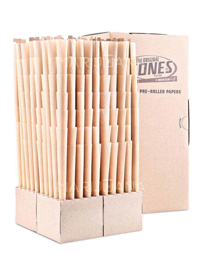 CONES | Party Size Pre Rolled Cones | 140mm - Unbleached Paper - 700 Count Image