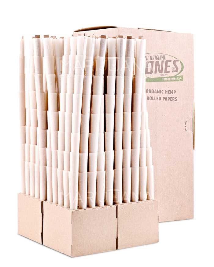 CONES | King Size Paper Pre Rolled Cones | 109mm - Organic Hemp Paper - 800 Count Image