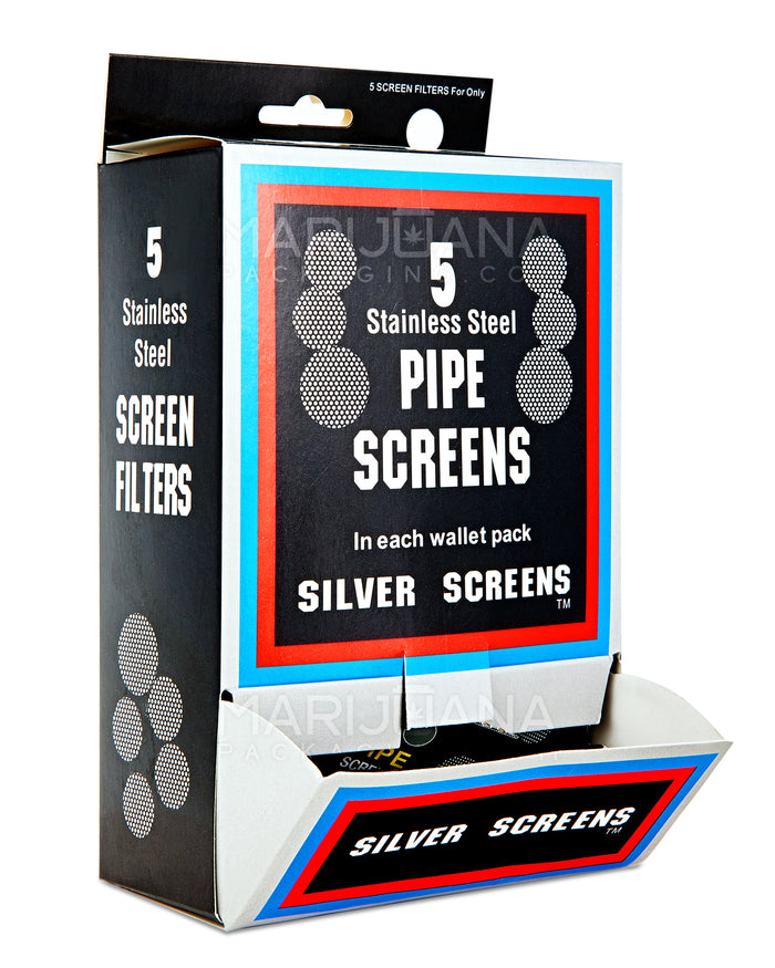 Retail Display | 5 Pack Pipe Screens | 3/4