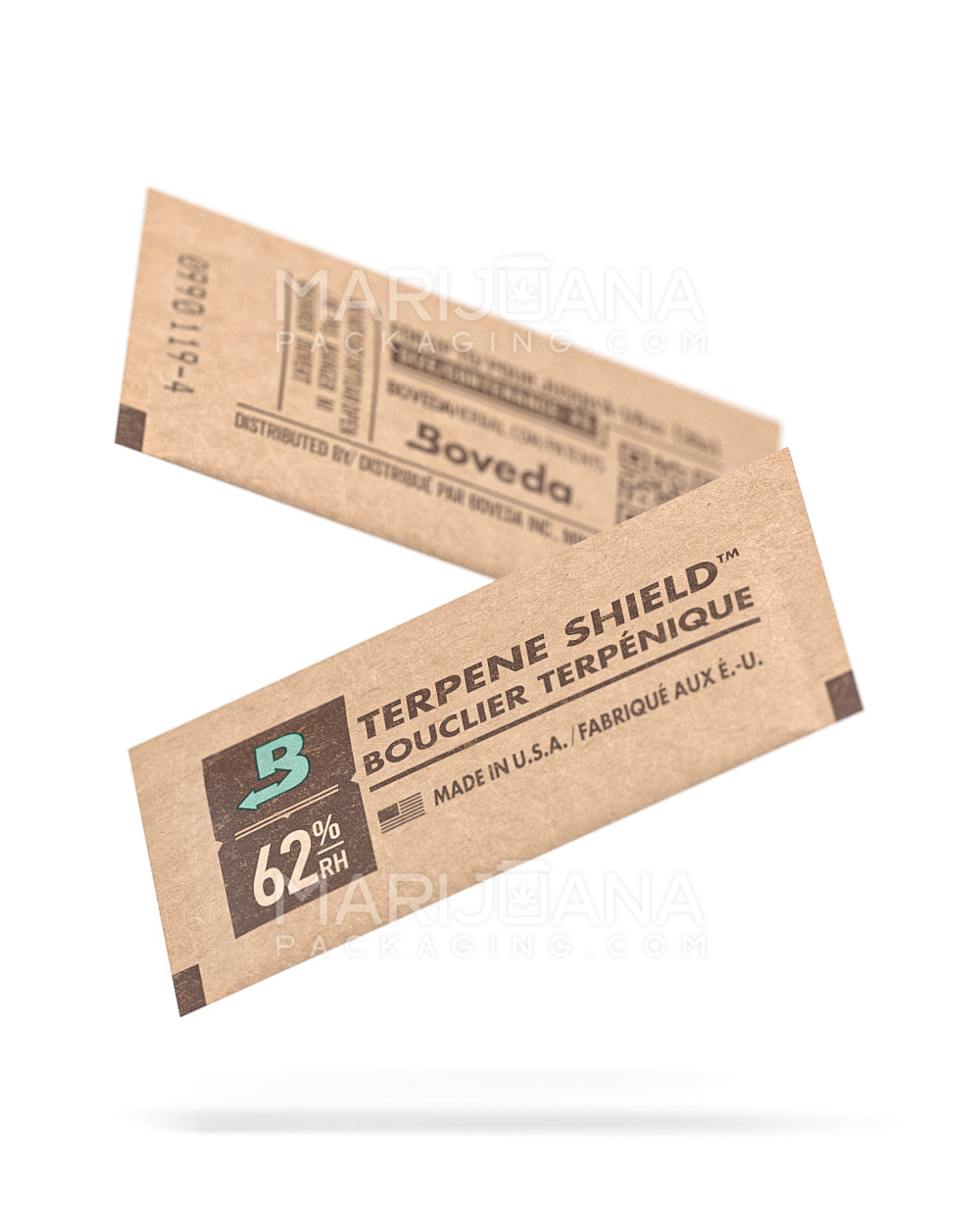 BOVEDA | Slim Humidity Control Packs | 1 Gram - 62% - 1500 Count - 6