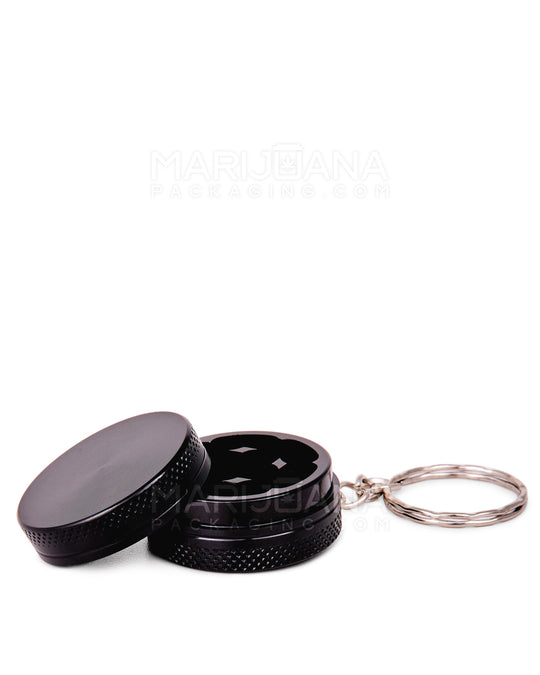 Keychain Grinder | 2 Piece - 31mm - Black - 1