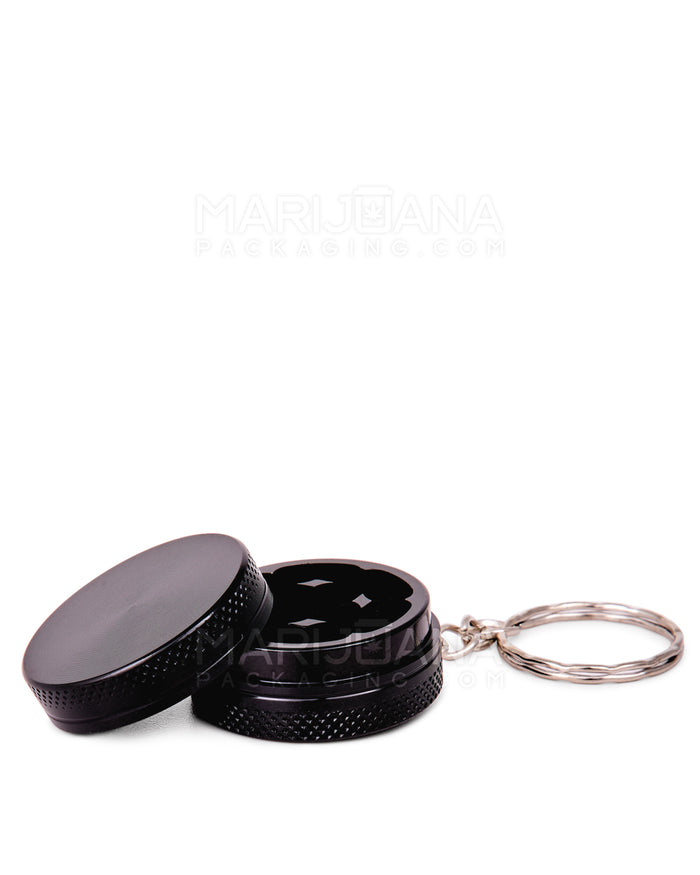 Keychain Grinder | 2 Piece - 31mm - Black Image