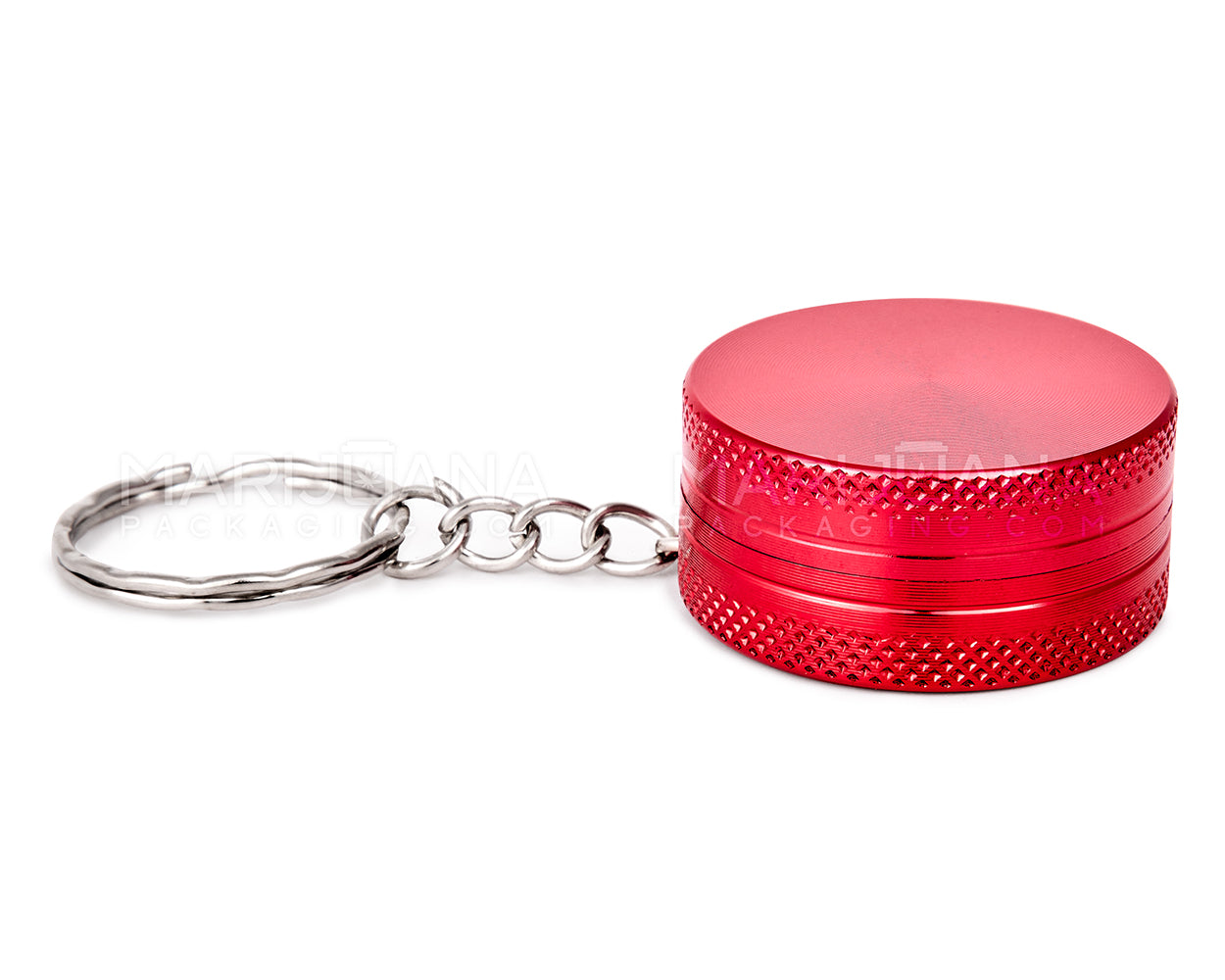 Keychain Grinder | 2 Piece - 31mm - Red - 3