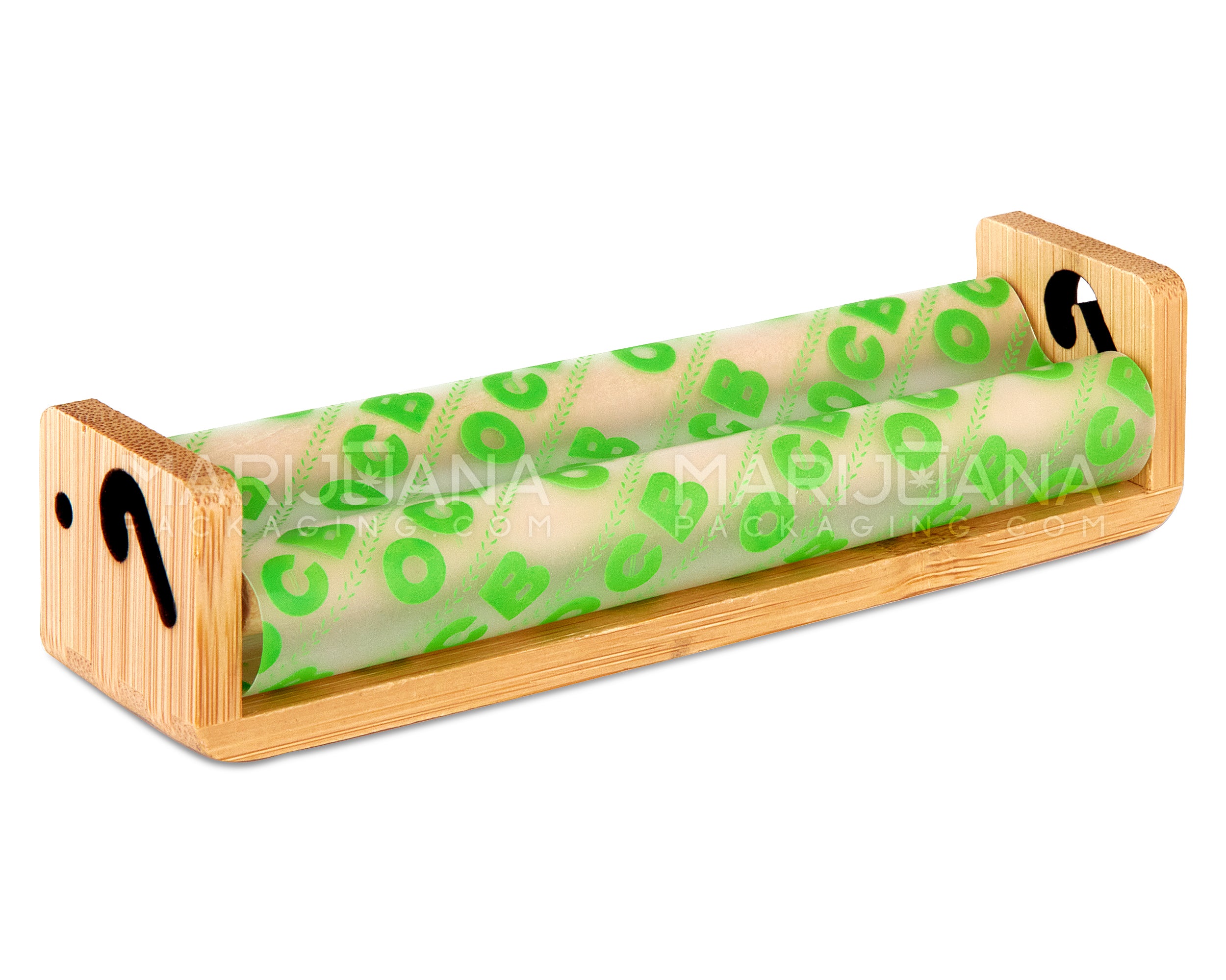 OCB | 'Retail Display' Slim Rolling Machine | 109mm - Bamboo Wood - 6 Count - 3