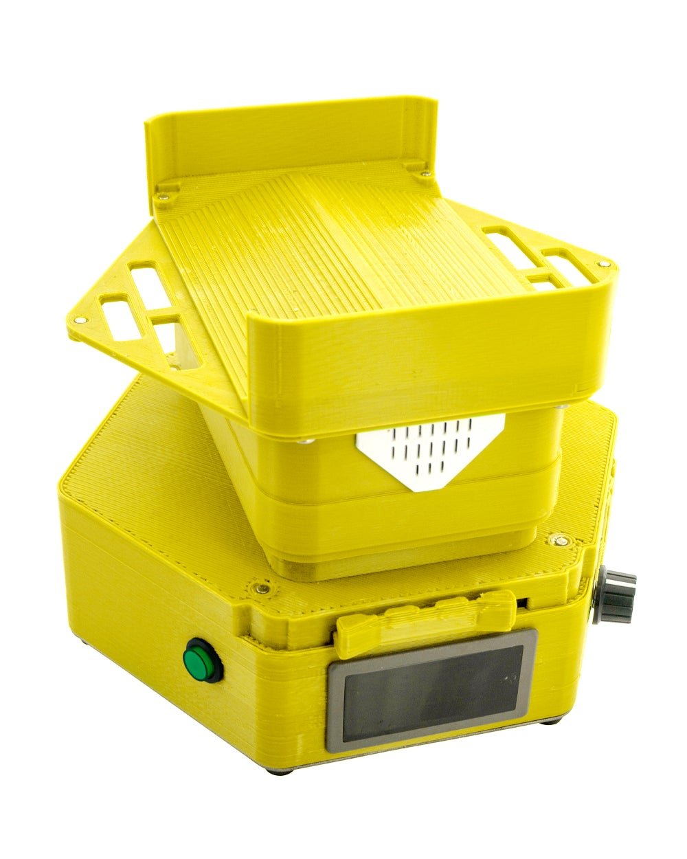 KING KONE | Yellow Vibration Pre-Rolled Cones Filling Machine 84/98/109mm | Fill 169 Cones Per Run - 2