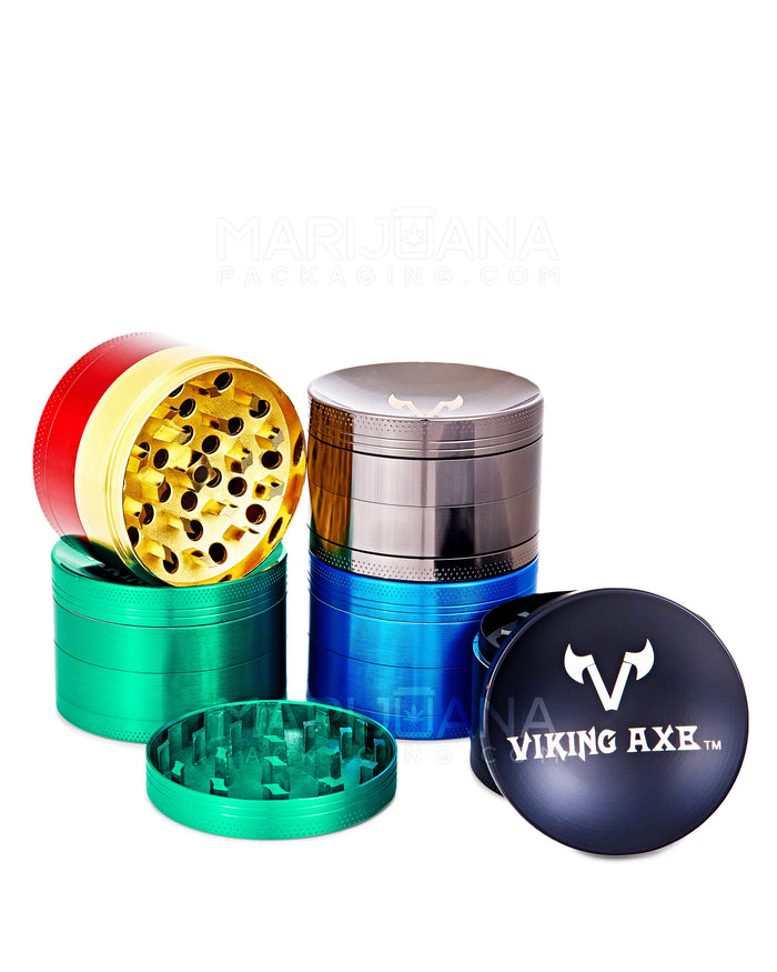 Assorted VIKING AXE Magnetic Metal Grinder w/ Catcher | 4 Piece - 63mm - 10 Count Image