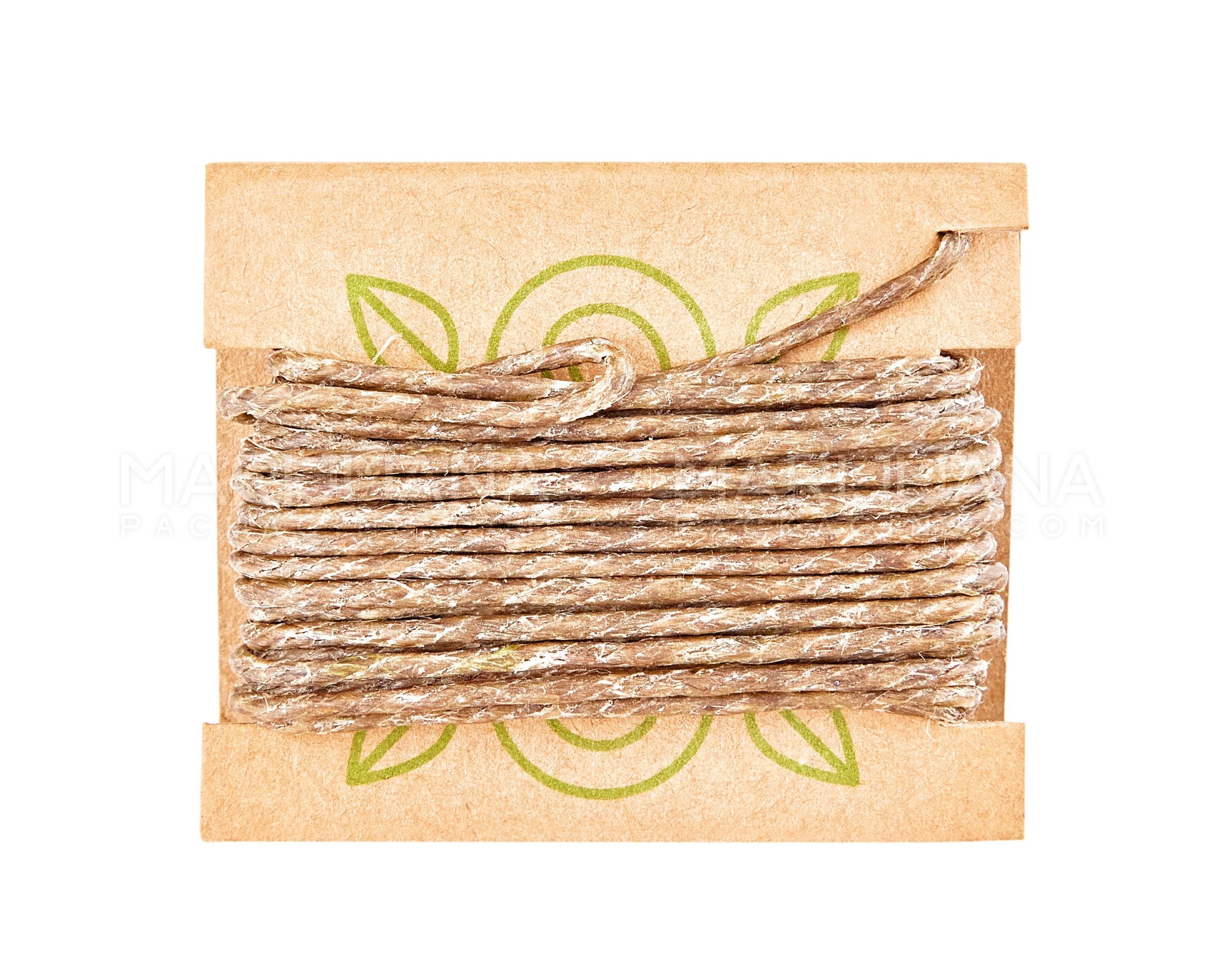 AFGHAN HEMP | 'Retail Display' Hemp Wick Display | 10ft Long - All Natural - 10 Count - 2