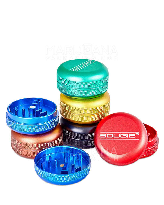 Assorted BOUGIE Magnetic Metal Grinder | 2 Piece - 63mm - 10 Count Image