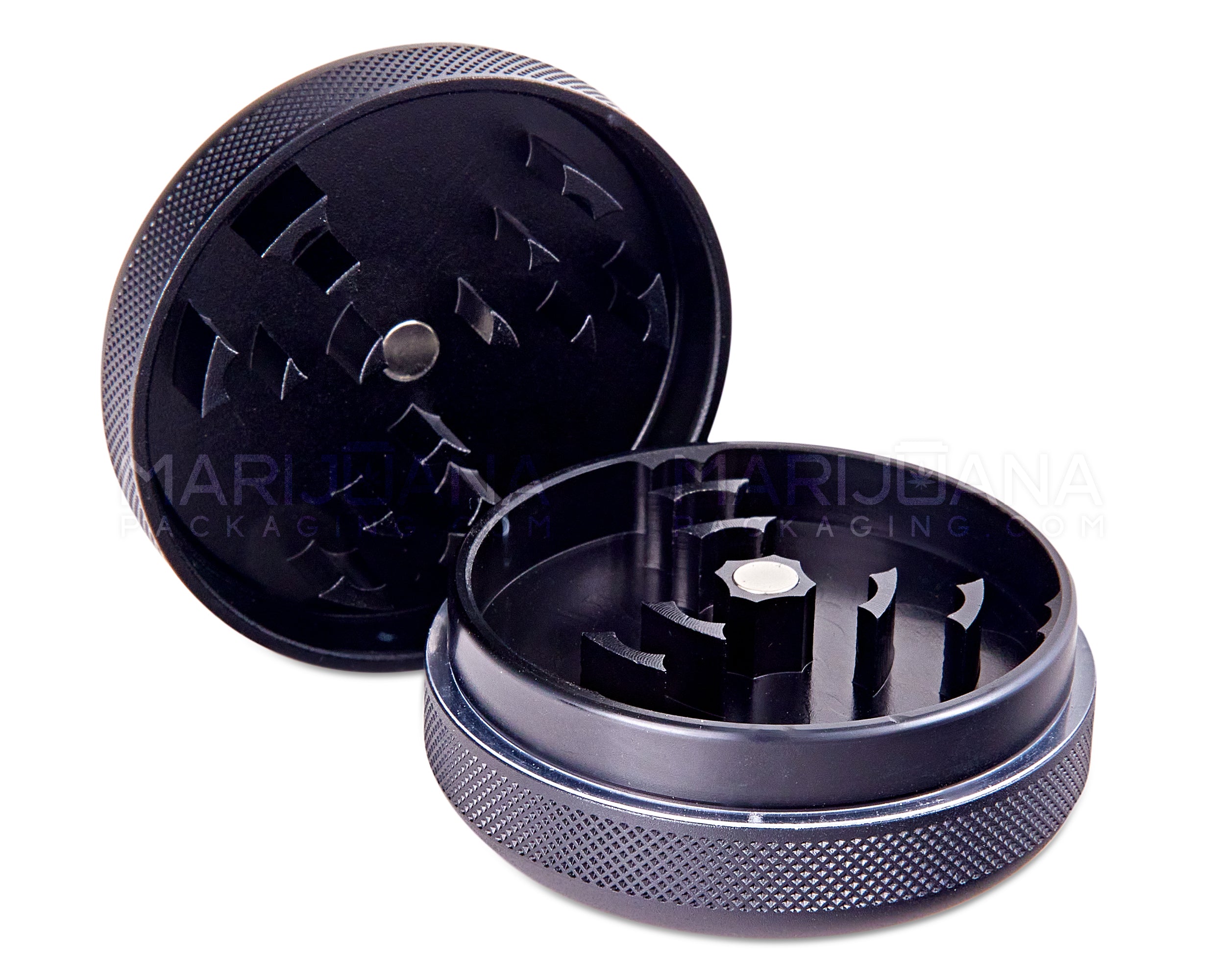 BOUGIE | Magnetic Metal Grinder | 2 Piece - 63mm - Black - 3