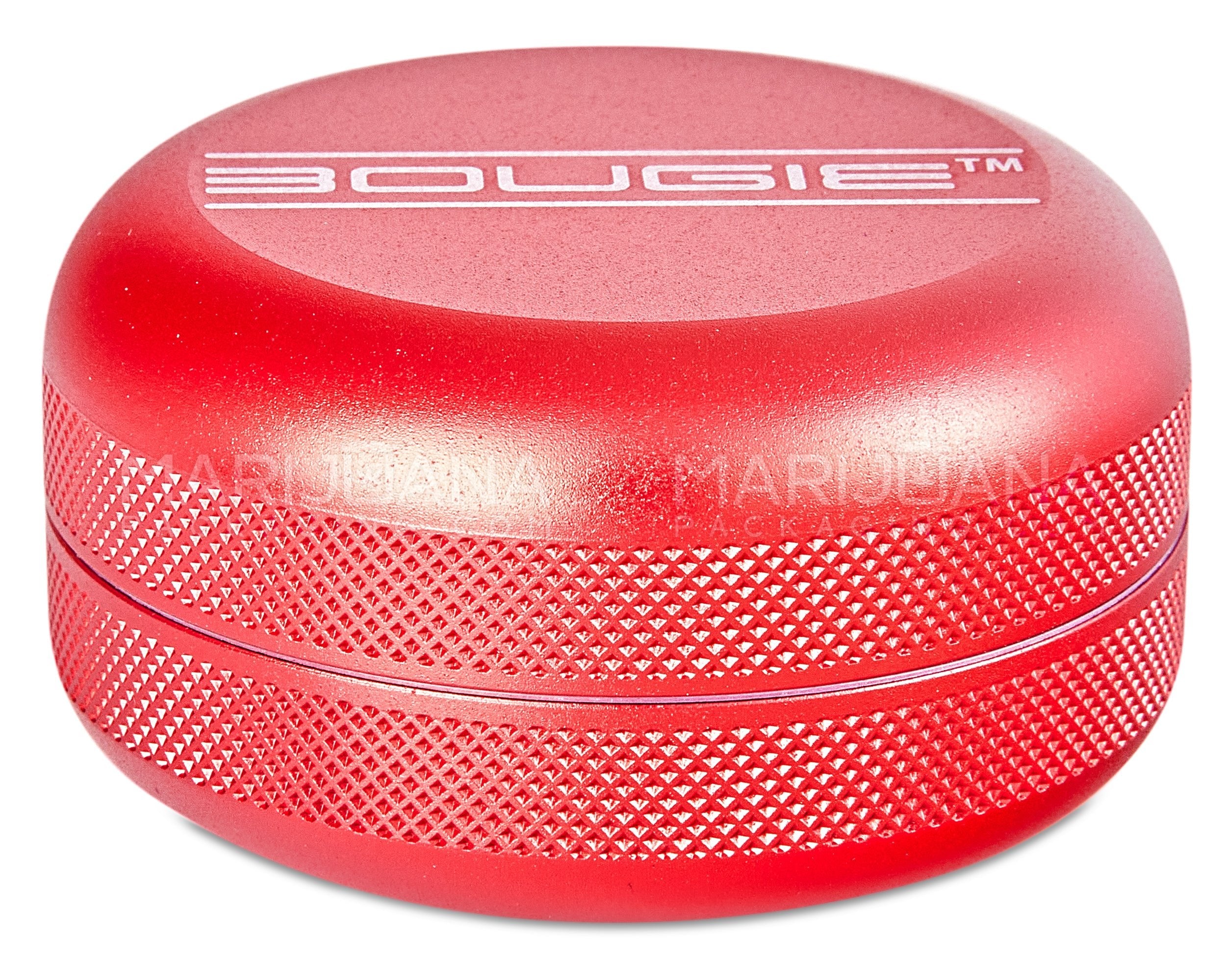 BOUGIE | Magnetic Metal Grinder | 2 Piece - 63mm - Red - 4