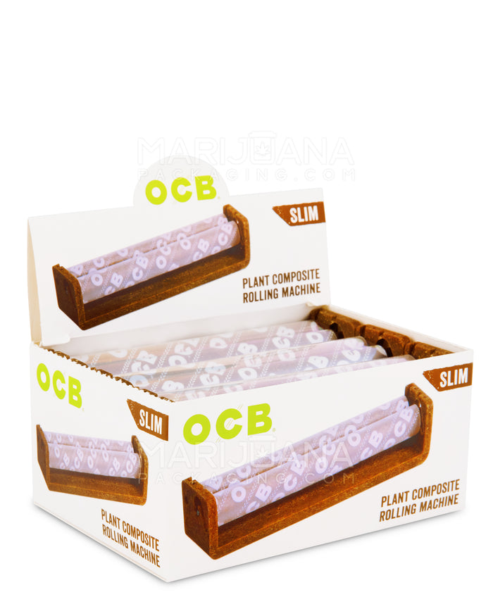 OCB | 'Retail Display' King Slim Rolling Machine | 109mm - Plant Composite - 6 Count Image