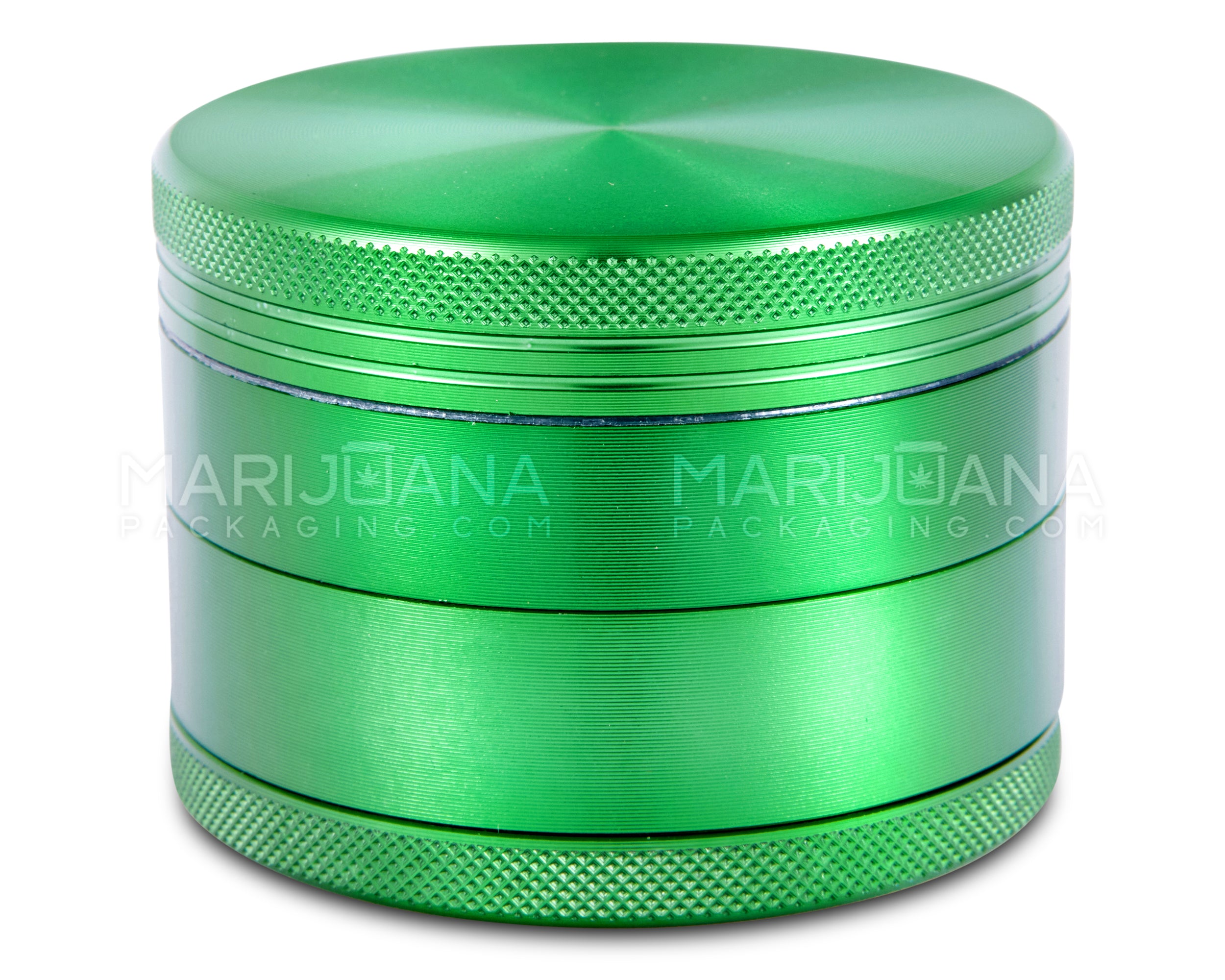 Magnetic CNC Aluminium Metal Grinder w/ Catcher | 4 Piece - 63mm - Green - 4