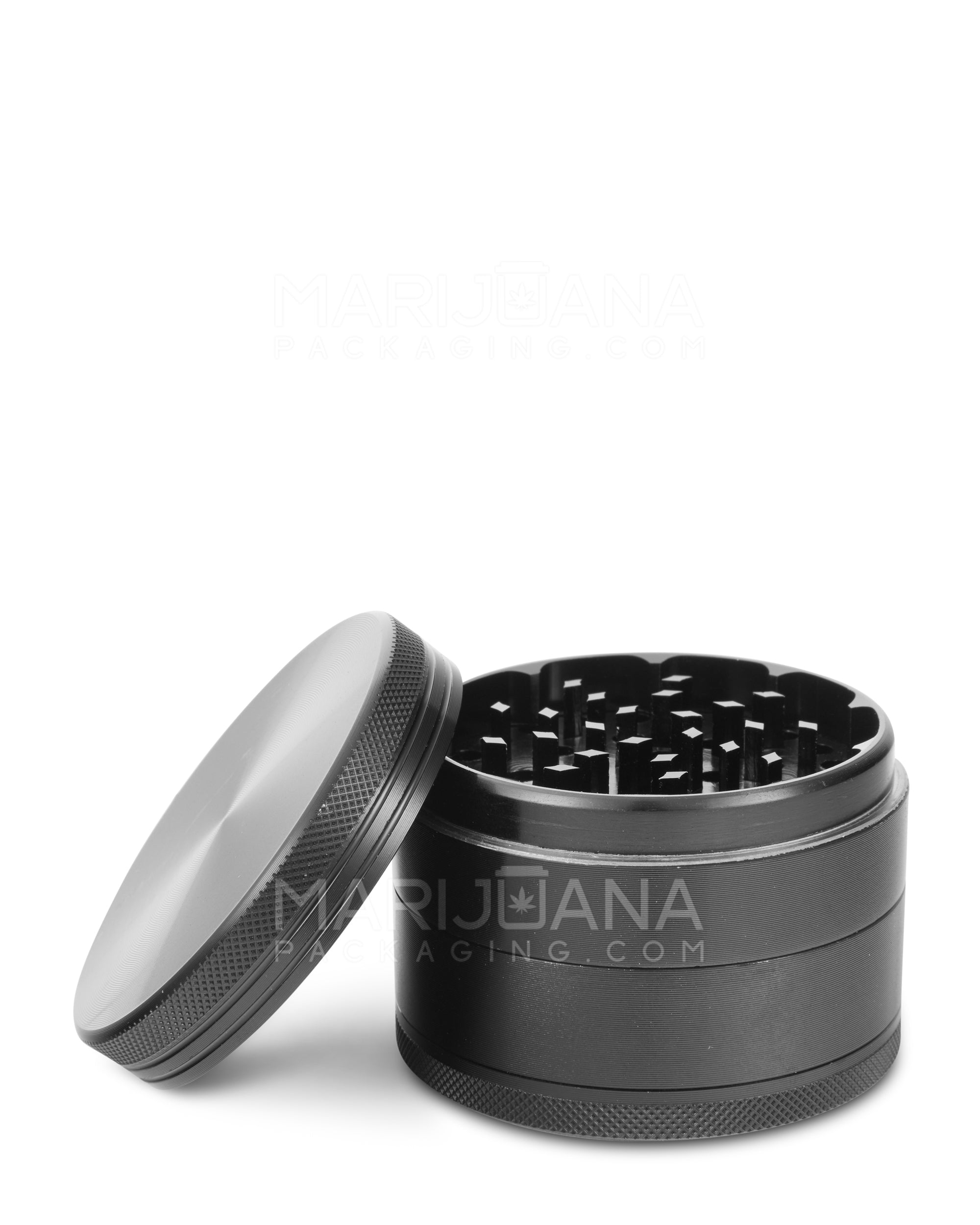 Magnetic CNC Aluminium Metal Grinder w/ Catcher | 4 Piece - 63mm - Black - 1