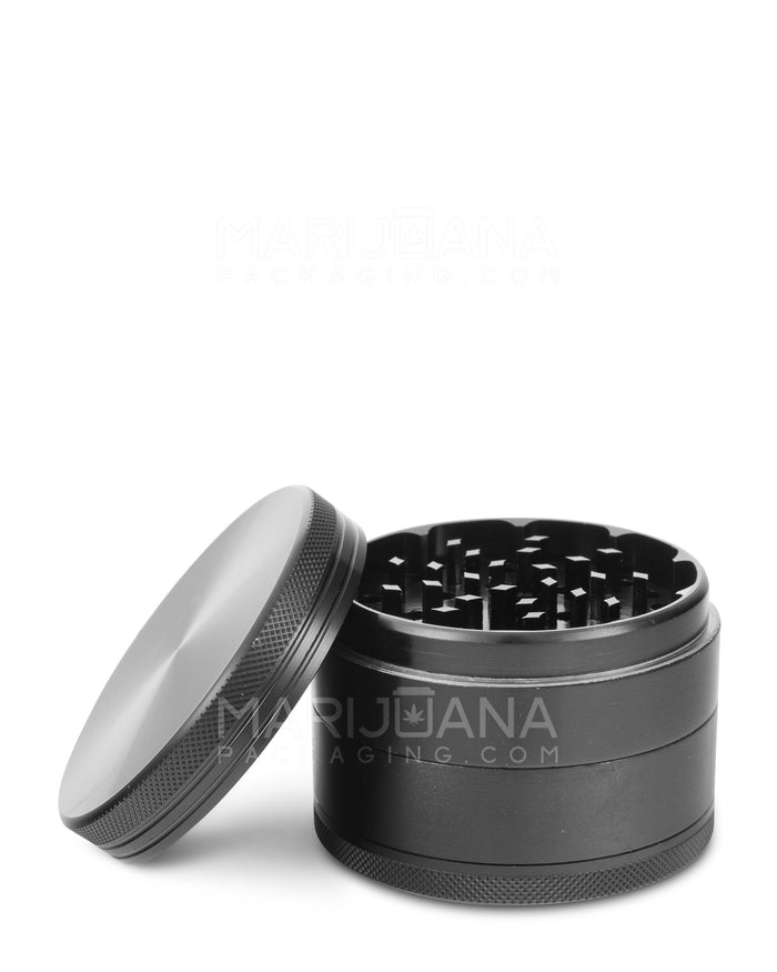 Magnetic CNC Aluminium Metal Grinder w/ Catcher  | 4 Piece - 63mm - Black Image