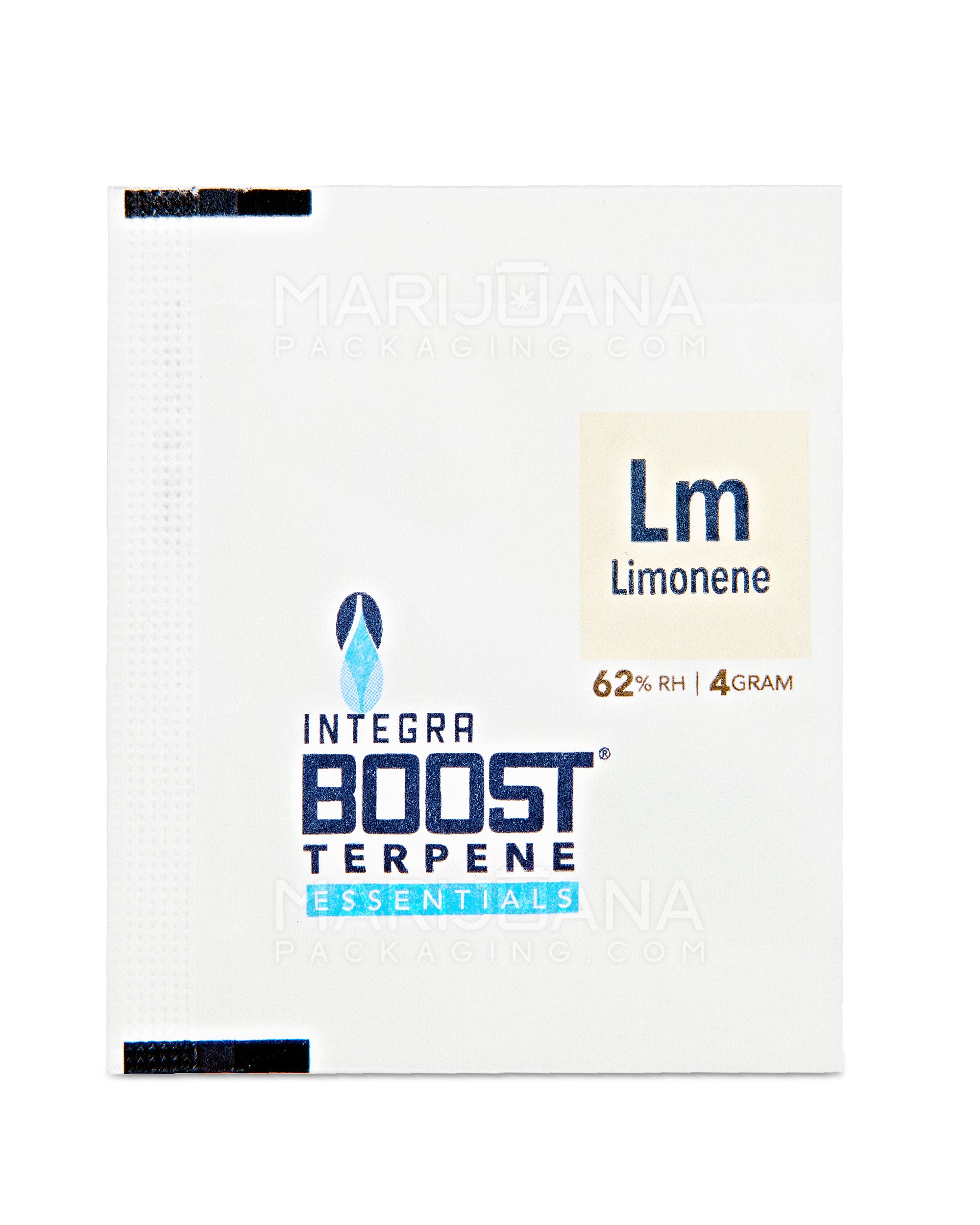 INTEGRA | 'Retail Display' Boost Terpene Essentials Limonene Humidity Pack | 4 Grams - 62% - 48 Count - 4