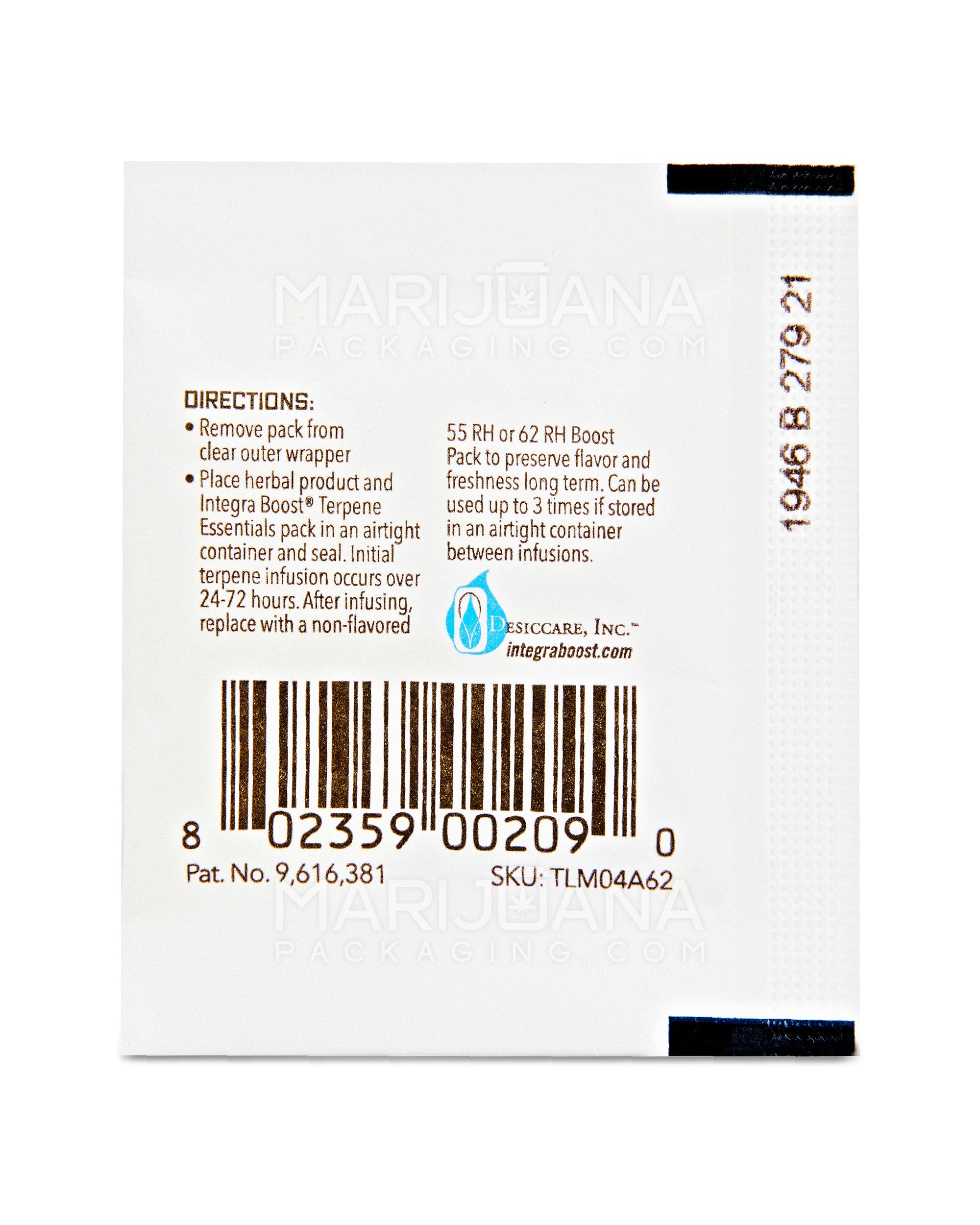 INTEGRA Boost Terpene Essentials Limonene Humidity Pack | 4 Grams - 62% | Sample - 4