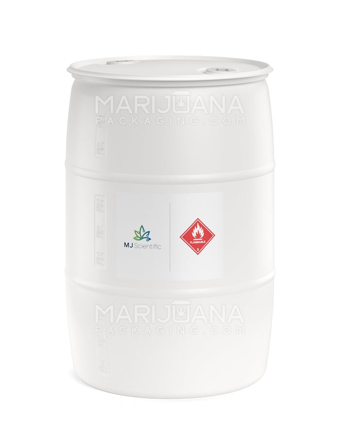 MJ SCIENTIFIC | Liquid Drum 99% Isopropyl Alcohol Tech Grade Cleaning & Extraction Solvent | 365lb Net - 55 Gallons Image