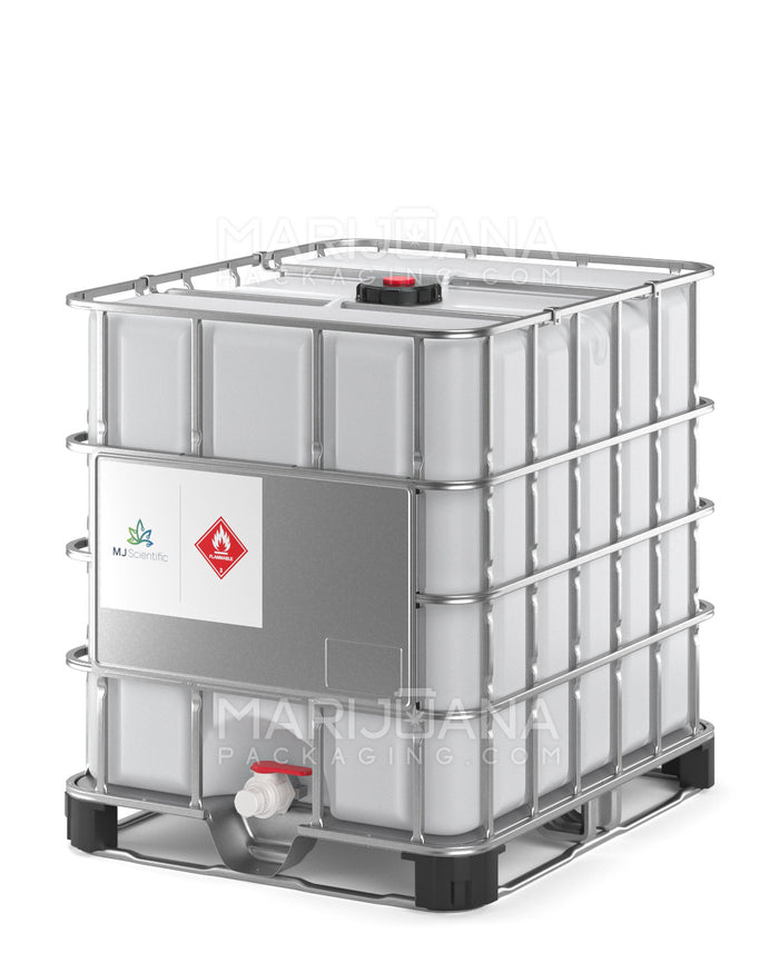 MJ SCIENTIFIC | Liquid Tote Methanol Tech Grade Extraction Solvent | 1815lb Net - 275 Gallons Image