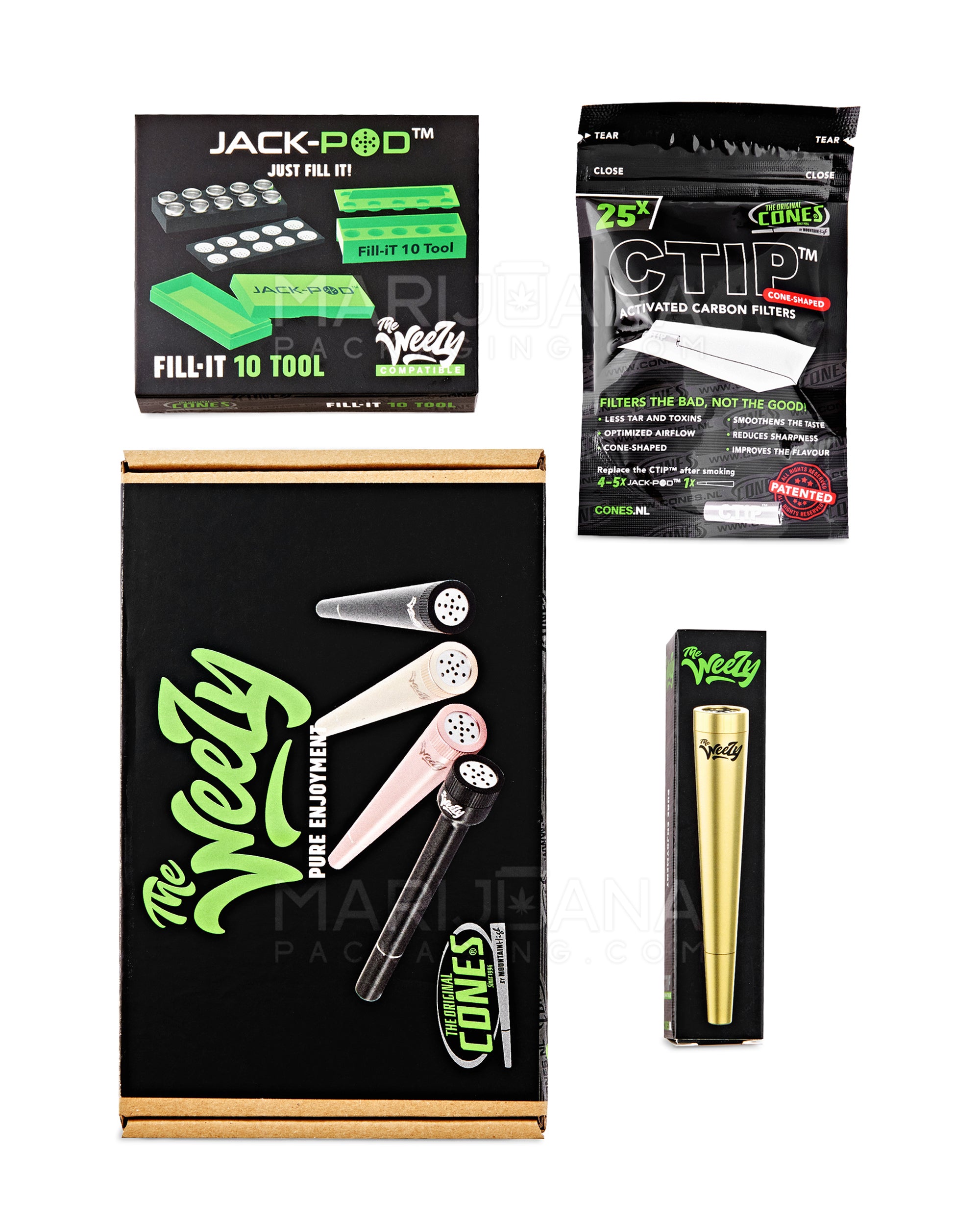 CTIP | Weezy Basic Starter Kit - Gold - 1