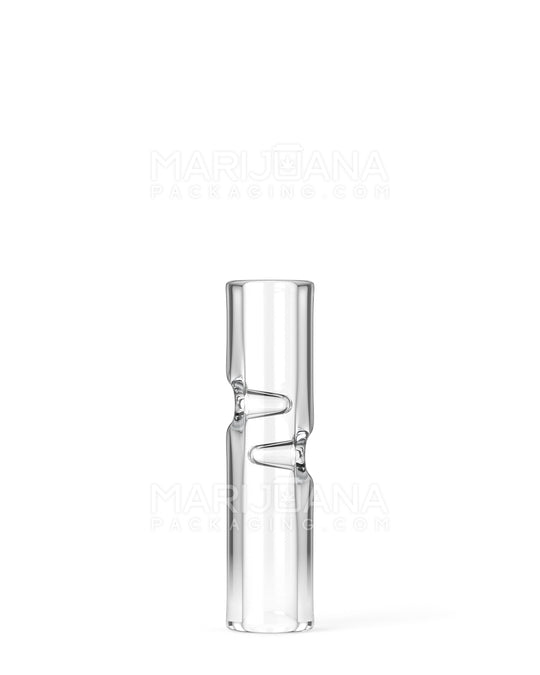 Glass Smoking Filter Tips Notched | 8mm - Clear - 175 Count