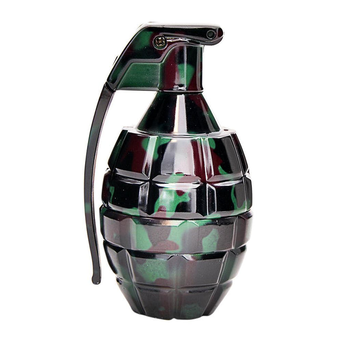 Grenade Magnetic Metal Grinder w/ Pin | 3 Piece - 32mm - Mixed Image