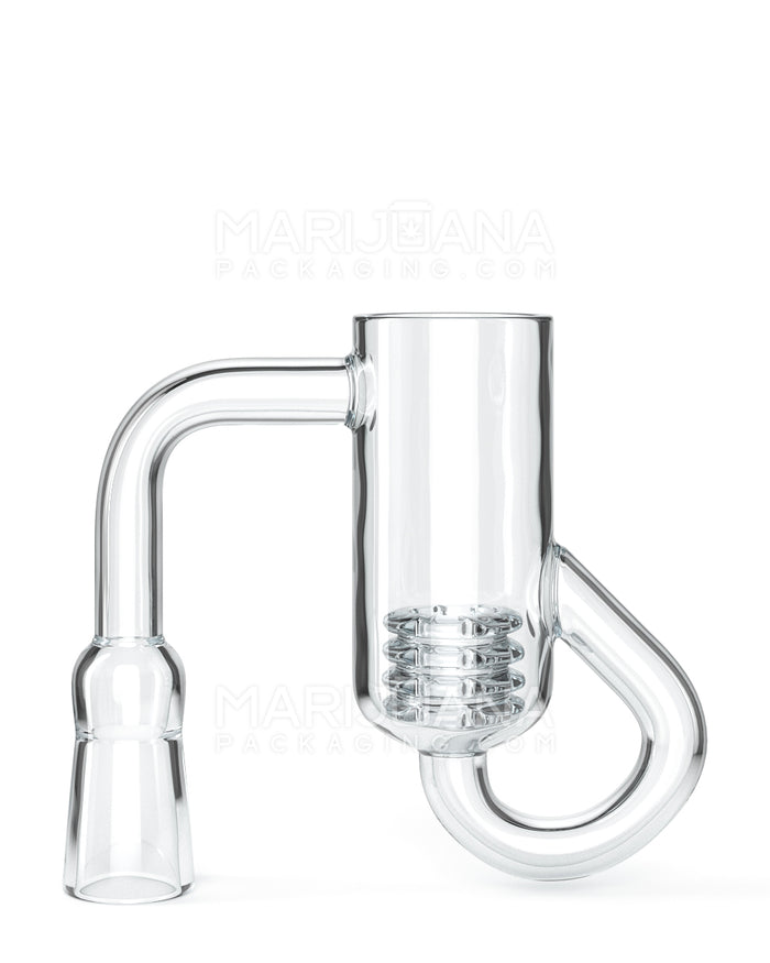 Quartz Recycler Banger Nail w/ Quartz Knot | 18mm - 90 Degree - Female Image