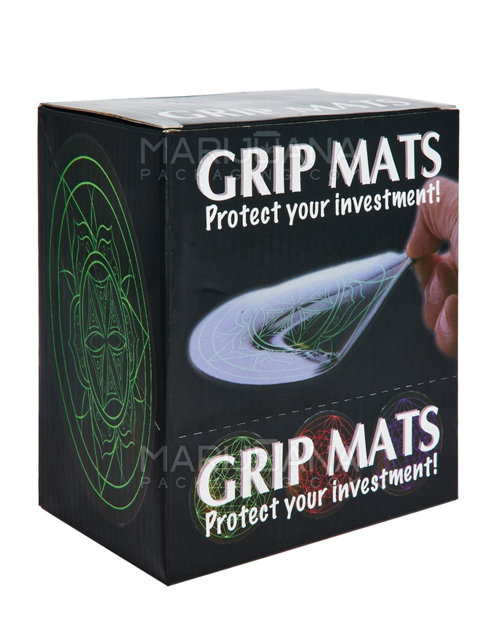 Retail Display | Nano Adhesive Grip Mat | 4.5" Diameter - Assorted Design - 24 Count - 3