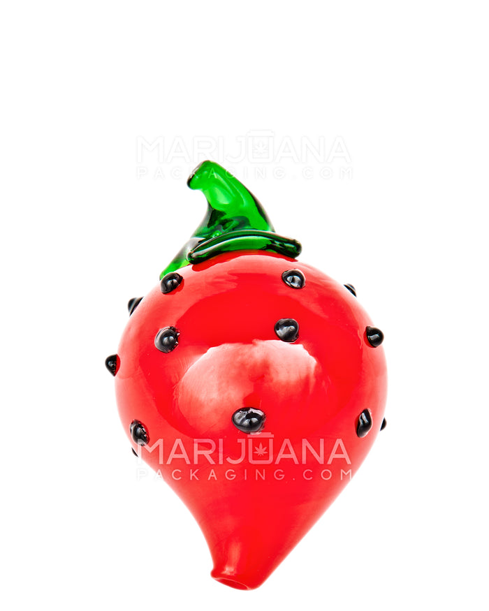 Strawberry Carb Cap | 25mm - Glass - Red Image