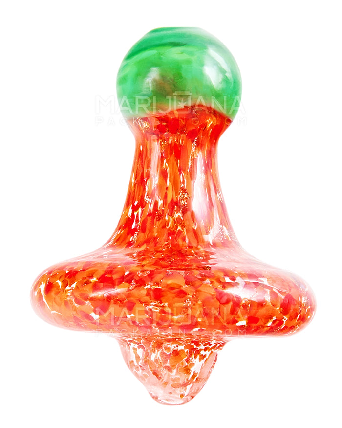 Frit Cone Directional Flow Flat Carb Cap | 30mm - Glass - Assorted Image