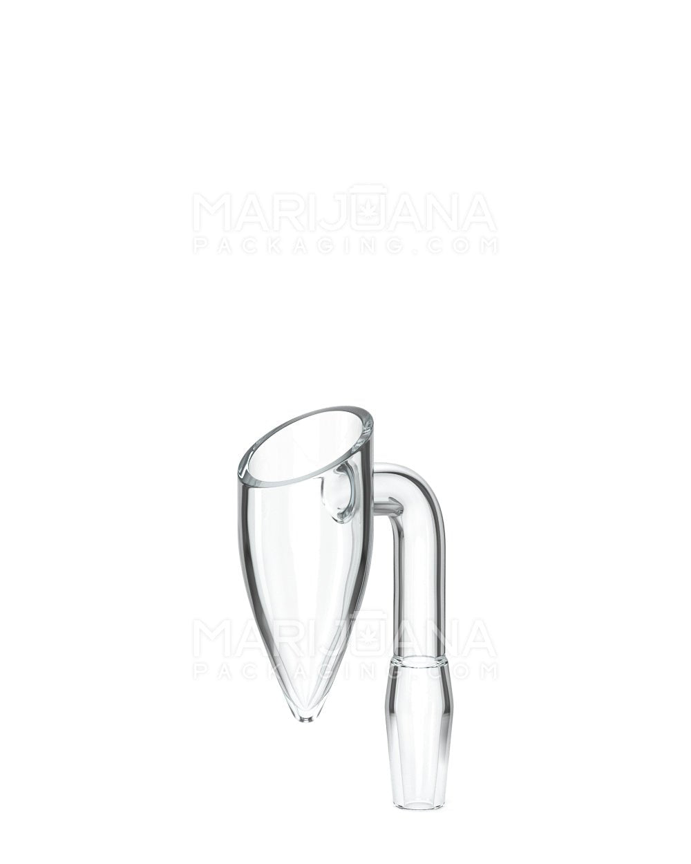 Cone Bottom Thick 2mm Quartz Banger Nail | 10mm - 90 Degree - Male - 3