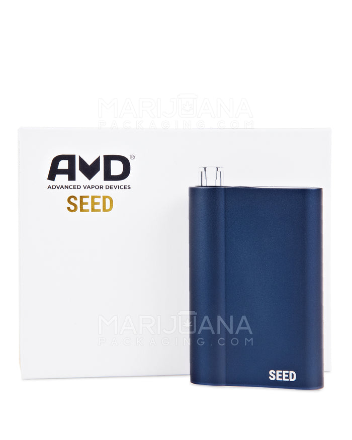 AVD | Plum Seed Vape Battery | 350mAh - Blue - 510 Thread Image