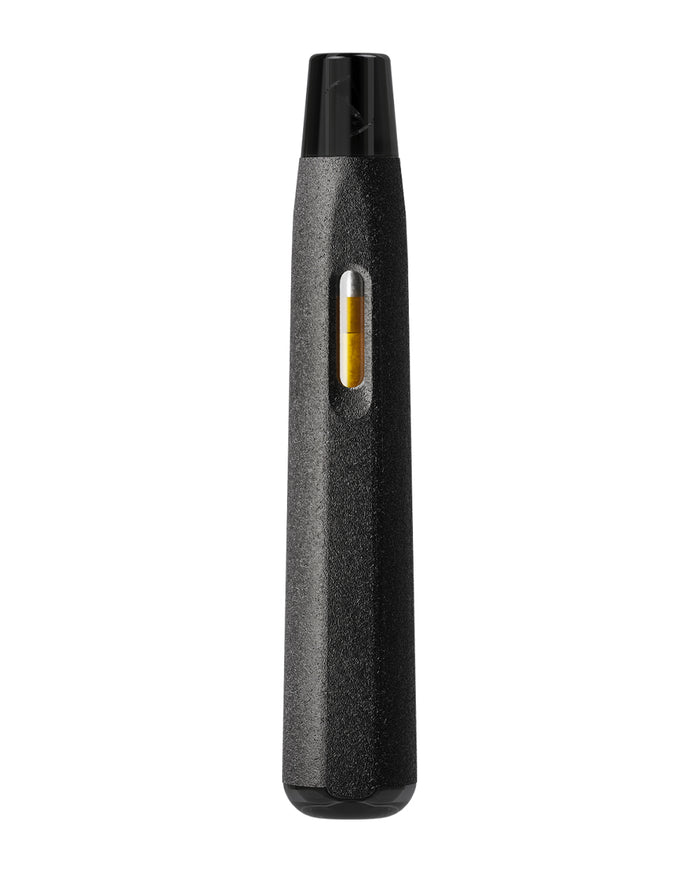 AVD Black Hemp Plastic Blend Rechargeable Stem Disposable Vape Pen w/ Black Vortex Mouthpiece | 1mL - 220 mAh  | Sample Image