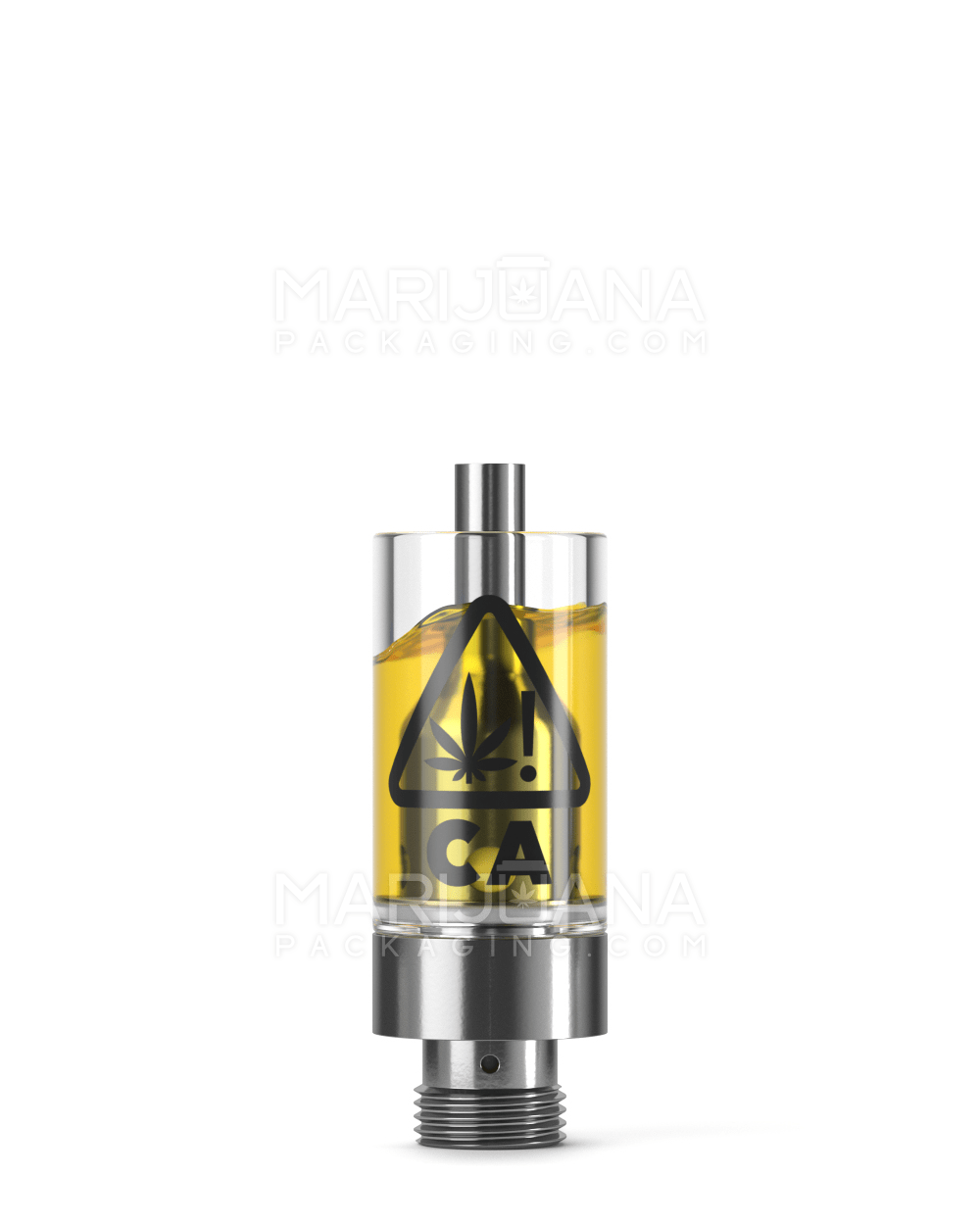 RAE California Universal Symbol | Ceramic Core Glass Vape Cartridge w/ 2mm Aperture | 0.5mL - Arbor Press - 400 Count - 2