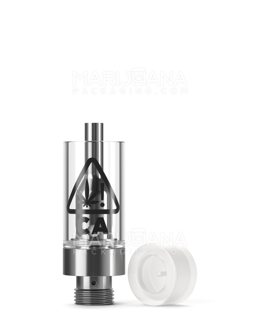 RAE California Universal Symbol | Ceramic Core Glass Vape Cartridge w/ 2mm Aperture | 0.5mL - Arbor Press - 400 Count - 7