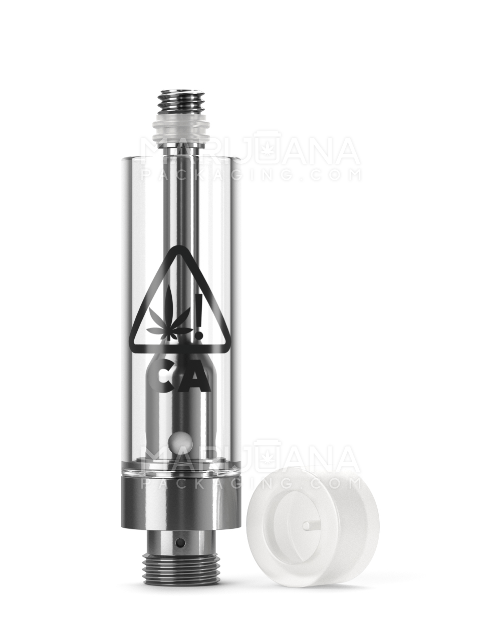 RAE California Universal Symbol | Ceramic Core Glass Vape Cartridge w/ 2mm Aperture | 1mL - Screw On - 400 Count - 7